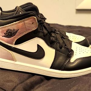 Kids Jordan 1 Mid SE Zen Master PS